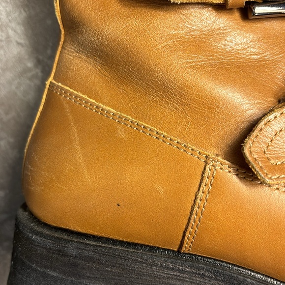 Free People Isla Moto Boots Camel - Picture 9 of 12